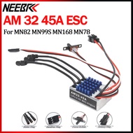 NEW NEEBRC AM32 45A Brushless ESC Outrunner Waterproof ESC 2-3S For 1/12 MN82 MN99S MN168 MN78 Off R