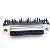 【IF】DB25 母 90度 RS232 25Pin 連接器 CONNECTOR 接頭 D-SUB