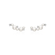 [With Box] HEFANG HEFANG Jewelry White Moonlight Earrings Jewelry Earrings Earrings Female Gift