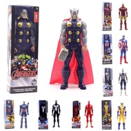 Action Toys Figure Thanos Hulk Iron Man Captain Thor Wolverine America