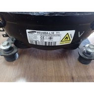 ORIGINAL USED SAMSUNG REFRIGERATOR COMPRESSOR MSV488A-L1R GAS R600a  COMPATIBLE WITH INVERTER SAMSUN