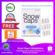 Snow Caps L-Glutathione Skin Whitening 30 Capsules