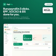 Payroll System Malaysia | Sistem Gaji EPF SOCSO EIS SKBBK 2026 | Leave & QR Attendance | Free Demo