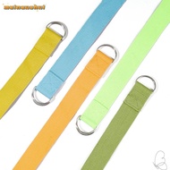 MAINAUSHUI Exercise Straps, Adjustable D-Ring Buckle Flexibility Yoga Strap,  Durable Cotton 1.8mx3.