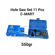 Hole saw set 11 Pcs