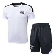 Chelsea Retro White Short sleeved Football Training Clothes Jersey Men s 2526 Quick drying Running F