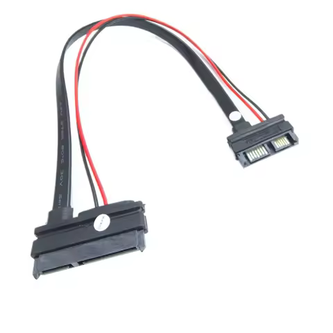 22p 7+15 Pin SATA to 7+6Pin 13P Laptop CD DVD socket for 2.5inch SSD DATA Hard Disk Drive Extension 