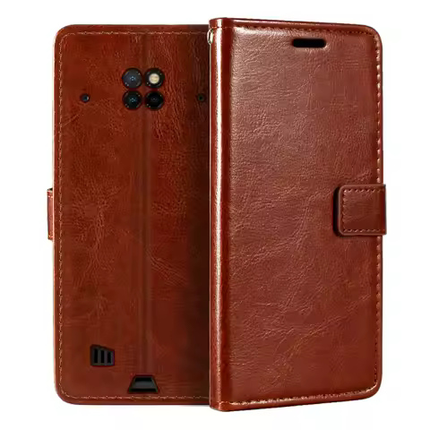 Case For Doogee S88 Pro Wallet Premium PU Leather Magnetic Flip Case Cover With Card Holder And Kick