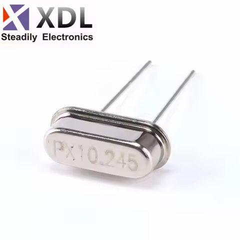 10pcs/lot 10.245MHz 0.245M Hz Mini Passive Resonator Quartz HC-49S Crystal Oscillator