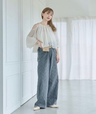 Kastane flower denim pants