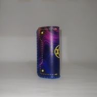 Sleeve Thelema Print Solo Kulit Sintetis