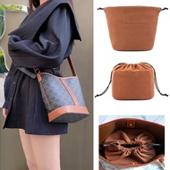 Nano Velvet Drawstring Inner Bag Suitable for celine celine Handbag Liner Old Flower triomphe Medium