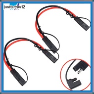 [JTFY] 2pcs SAE to SAE Extension Cable 10AWG, Quick Disconnect Wire Harness 30cm 0.98FT