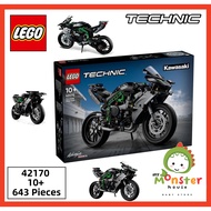 Original LEGO Technic 42170 Kawasaki Ninja H2R Motorcycle ( 643 Pieces ) 10 Years+