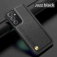 For Samsung A36 5G 2025 Magnetic Cross Grain Leather Casing For Samsung Galaxy A36 A16 A26 A56 Samsu