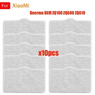 Mop Cleaning Pads For Suitable For Xiaomi Deerma DEM ZQ100 ZQ600 ZQ610 Handhold Steam Vacuum Cleaner Mop Cloth Rag Replacement Accessories