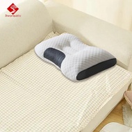 [Sharprepublic] Ergonomic Neck Pillow Bed Pillow Soft Ergonomic Shoulder Sleeping Pillow Cervical Pi