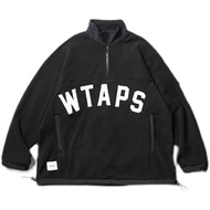Wtaps Player 02/แจ็กเก็ตเสื้อสเวตเตอร์สวมหัวผ้าฟลีซแบบซิปครึ่งซิป POLY เสื้อแจ็กเก็ต yuwenle