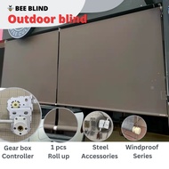 🐝 bee blind *Outdoor blind *windproof blind *outdoor roller blind *bidai luar *external blind *rolle