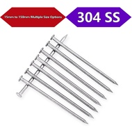 Stainless Steel Round Nails d1.6-5mm SUS304 for Craft & Decoration 【BY-XMB】