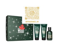 《包順豐櫃》Dsquared2 Green Wood EDT 3PC Gift Set (EDT 100ml + Shower Gel 100ml + After Shave Balm 100ml) 