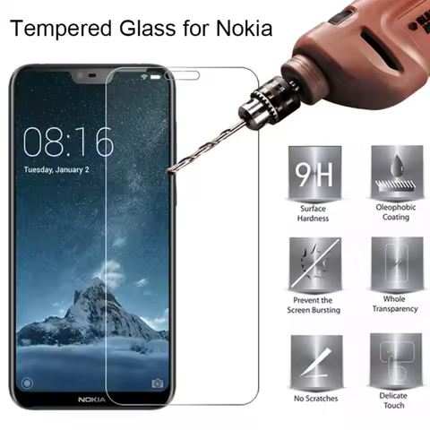 Tempered Glass 9H HD Screen Protector for Nokia 5.3 C32 G42 Toughed Protective Glass on Nokia 3.1 Pl