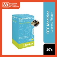 【COD】 Fluimucil A 600mg Effervescent Tablet 10's