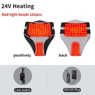 Red Light Heating Womens Underwear With Abdominal Massager Relieves Abdominal Pain Cold Uterus Menst