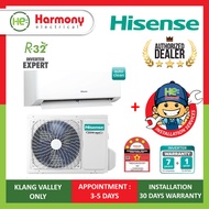 SAVE 4.0 (4 STARS) HISENSE AI25KAGS 2.5hp R32 Inverter Air Conditioner + Installation In Klang Valley 冷气安装