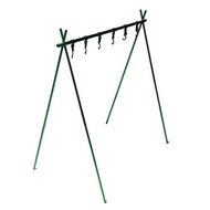 日本限定 HANGING POLE 組裝輕便 收納吊桿 多用途掛架 綠