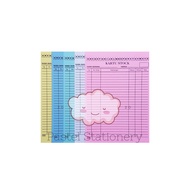 Large Warehouse Stock Card A4 - Inventory Stock Card A4