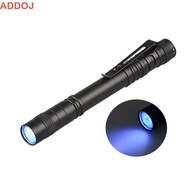 ADDOJMY LED Flashlight, Mini Waterproof Pen Shape Flashlight, Useful Portable LED Pen Clip Lighting 
