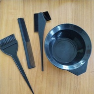 Hair Dye Brush Kit (Hair Color)1Set 4pcs Hair Dye Brush Hair Brush