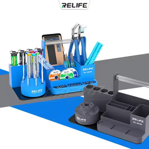 RELIFE RL-001H 360° Rotating Intelligent Repair Storage Rack Rotating Classified for Screwdriver Twe