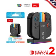 [IPEGA] Switch 2 : JoyCon Nintendo 2 Charging Dock IPEGA Brand With Status Indicator Light