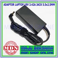 Laptop Adapter 19V 3.42A jack 5.5x2.5mm best
