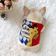 French Bulldog clothes, sweaters, cardigans, dog vests, Bulldog clothes, clothes for fat dogs, Pug c