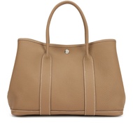 Hermès Etoupe Negonda Garden Party 36 Palladium Hardware, 2018