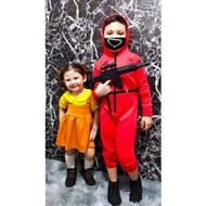 SQUID GAME COSTUME FOR BABY AND KIDS