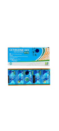 Cetirizine Hexpharm 10 mg Box 100 Tablet