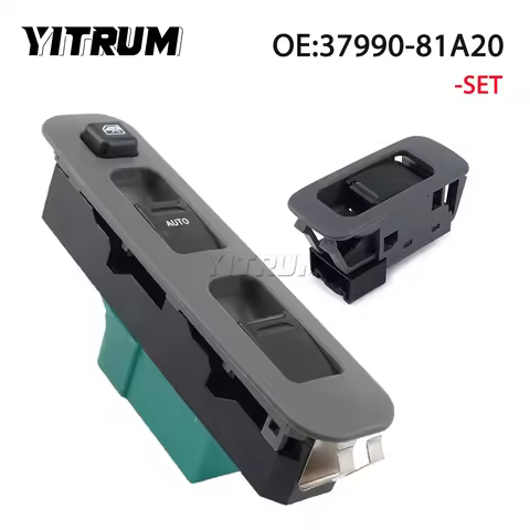 YITRUM 37990-81A20 37995-75F00-P4Z Master Power Window Switch Lifter Control Regulator For Suzuki Ji