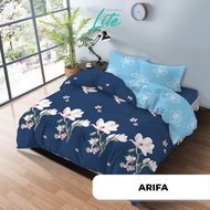 Bedcover Kintakun Lite Set Sprei King 180x200 / Sprei Flat Queen 160x200 Badcover / Sprei / Badcover