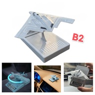 Car Decorations Interior Decorations B2 Bomber Rotatable Model Can Hidden Parking Number Plate