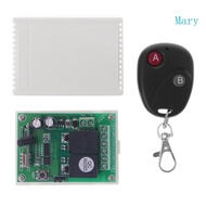 Mary 433Mhz Remote for Garage Door DC12V Universal Receiver and Transmitter