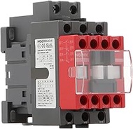 Noark Safety Contactor, Ex9C, Standard, FVNR, 9A, DC, 1NO+1NC, 24V, 3 Pole 1321999 Ex9CA09D11B