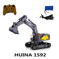 HUINA PROFESSIONAL EXCAVATOR MODEL 1592 SIMULATE REAL RC WITH 22 FUNCTIONS 1:14 scale 959176