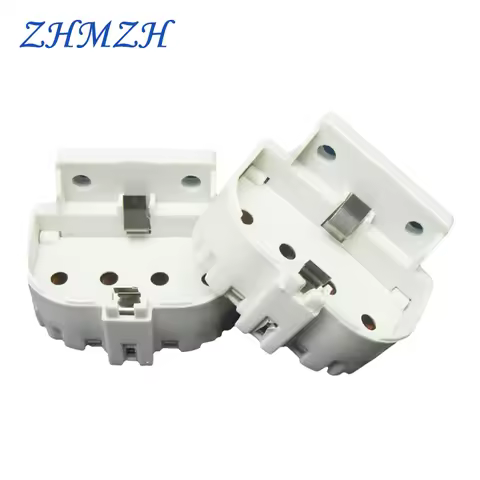 2pcs/Lot 2G11 Lamp Holders H Tube Dedicated Lamp Holder U-tube Flat Four-pin Lamp Bases For Connecti