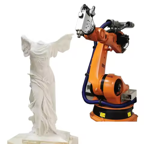 Popular Hot sell 3D Sculpture 6 Axis 7 Axis Robot Arm Cnc Milling Engraving Router for Wood Foam Sto