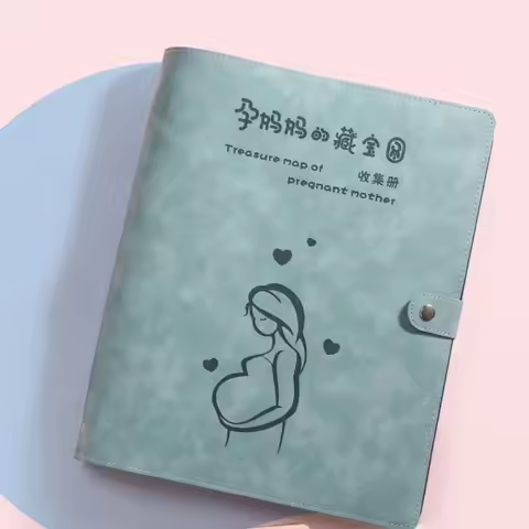PU Leather Inspection Report Folder Binder a4 a5 Pregnancy Booklet High Quality Large Capacity Comme