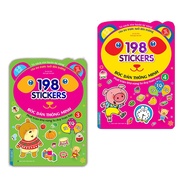 Book-Combo 2c-198 stickers Smart peel-and-stick stickers 198 stickers IQ EQ CQ (5-6 years old) book 